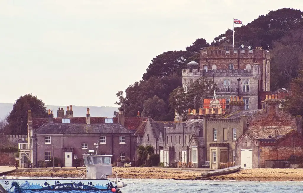 Brownsea Castle - a 16th Century castle built by King Henry VIII