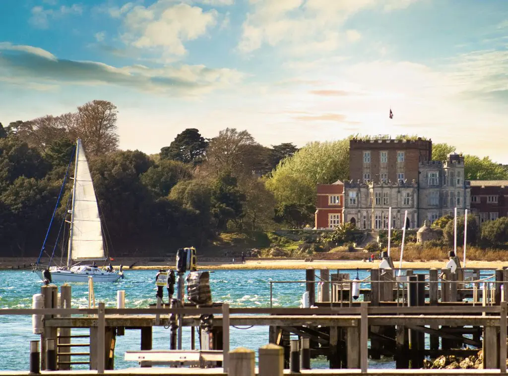 View of Brownsea Castle