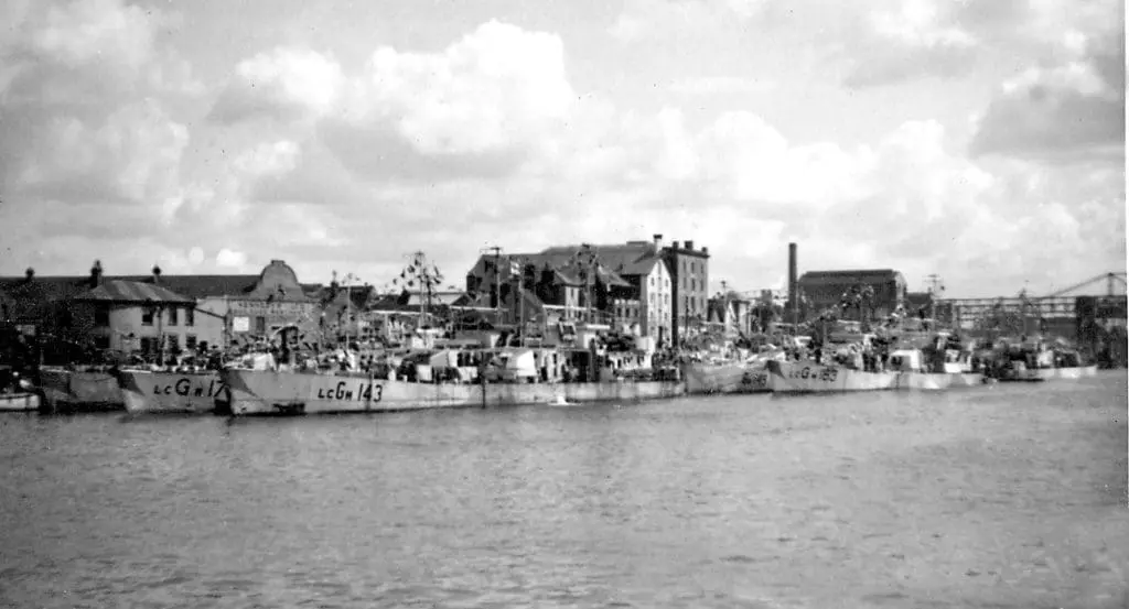 Poole Quay - World War II departure