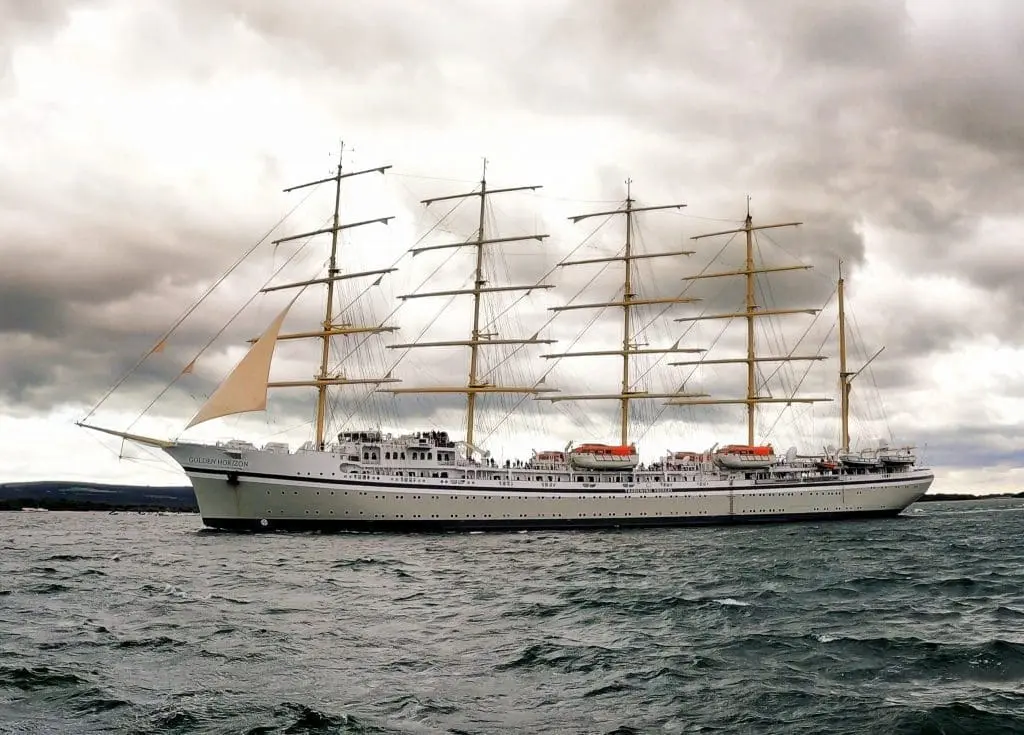 Golden Horizon sail cruise ship