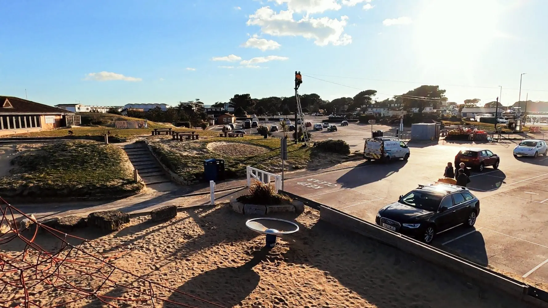Parking in Sandbanks
