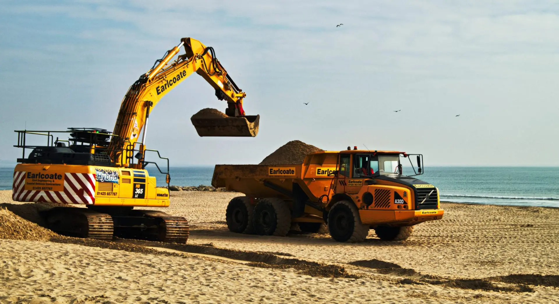 Beach Nourishment at Sandbanks