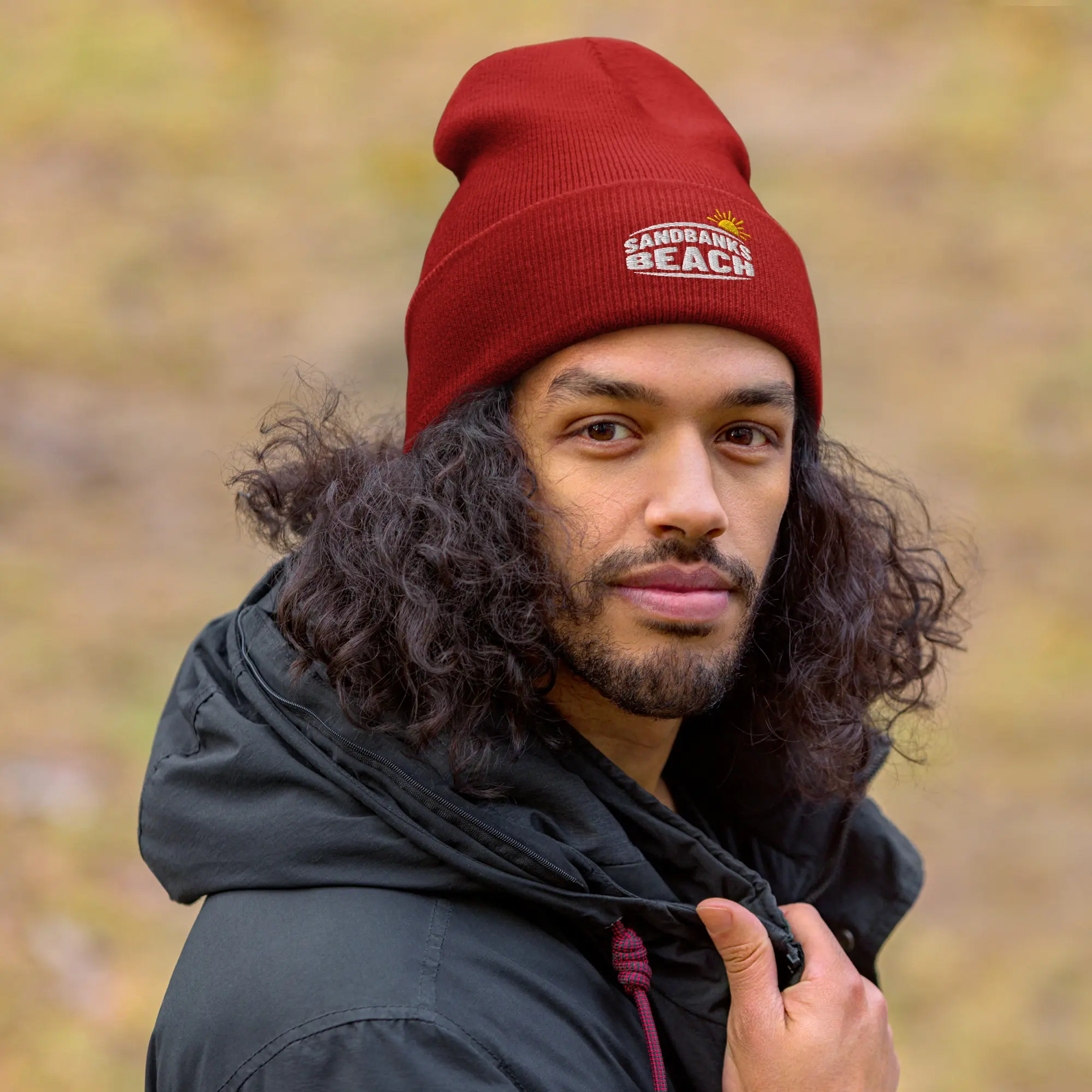 Sandbanks Sunrise Beanie – Red