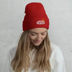 Sandbanks Sunrise Beanie – Red Thumb