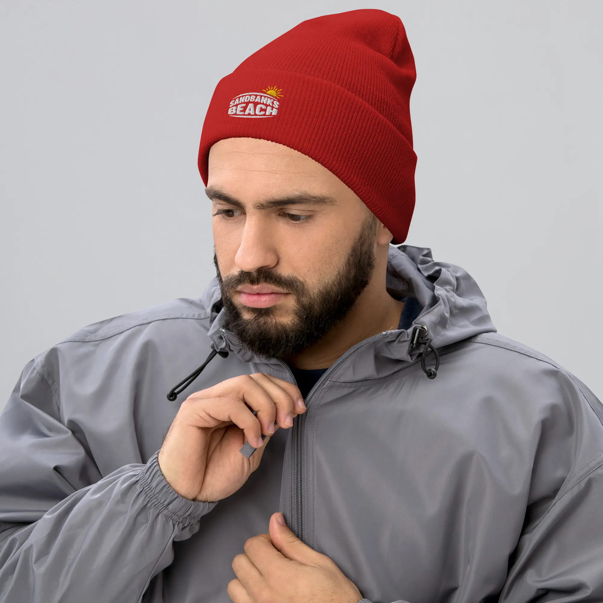 Sandbanks Sunrise Beanie – Red