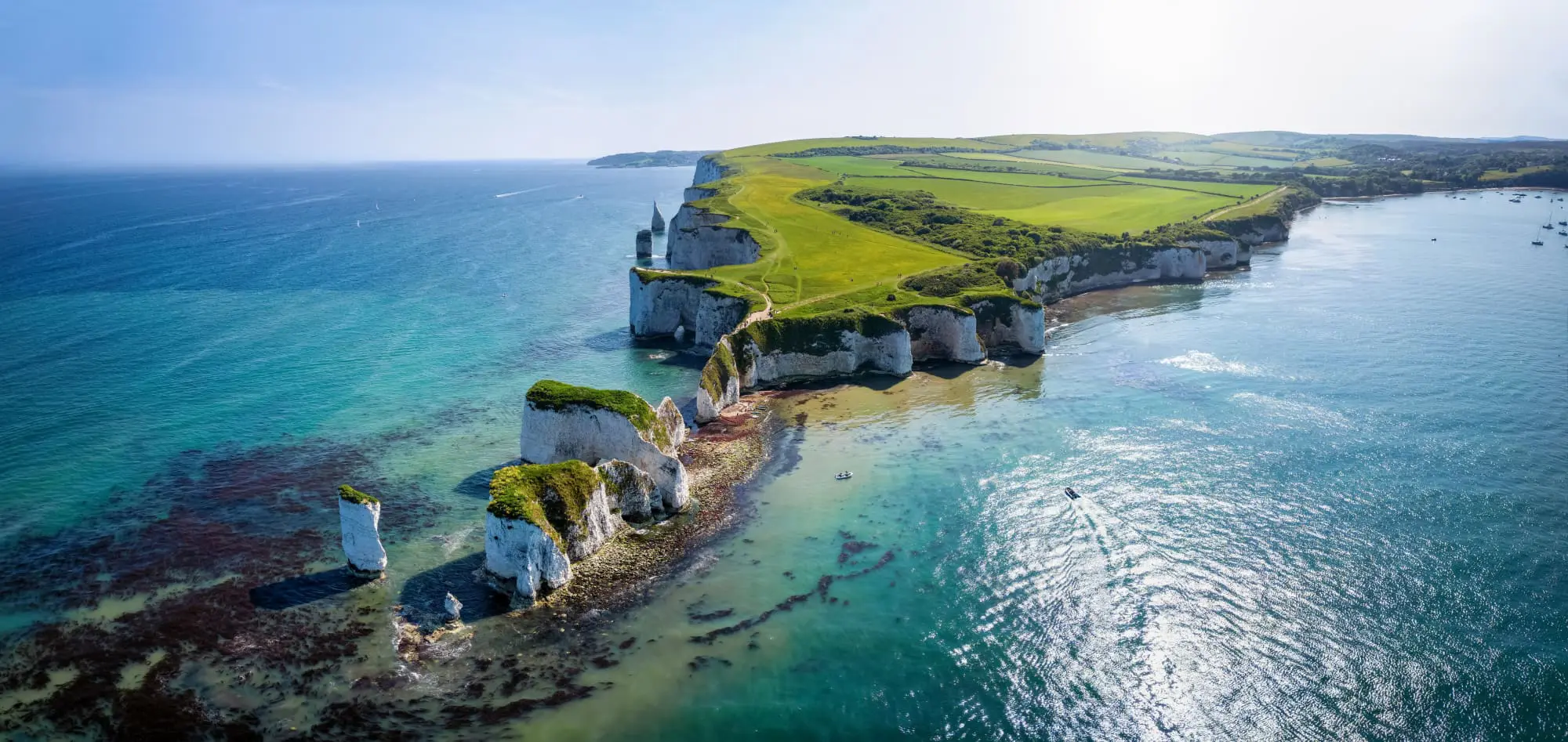 Old Harry Rocks headland, Dorset, England