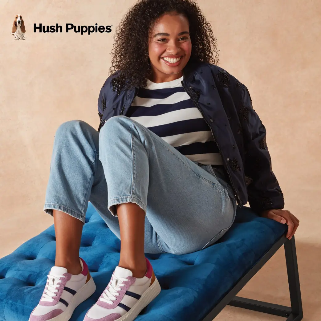 Hush Puppies advert - vertical