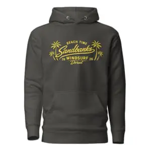 The Sandbanks 'Beach Time' Windsurf Hoodie