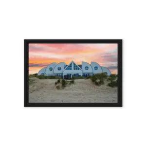Sandbanks Sunset – Framed Canvas Wall Art thumbnail