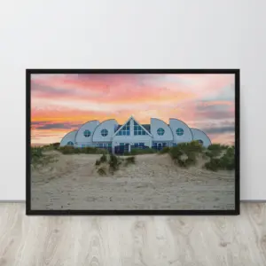 Sandbanks Sunset – Framed Canvas Wall Art thumbnail