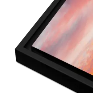 Sandbanks Sunset – Framed Canvas Wall Art thumbnail