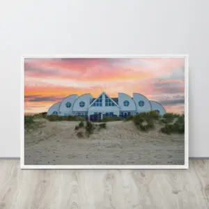 Sandbanks Sunset – Framed Canvas Wall Art thumbnail