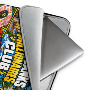 Sandbanks Millionaires Club 15-Inch Laptop Sleeve thumbnail