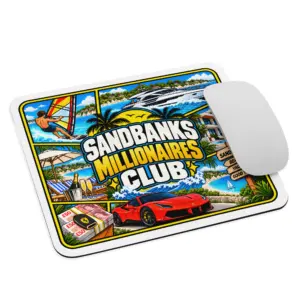 Sandbanks Millionaires Club Mouse Mat thumbnail