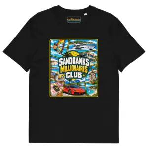 Sandbanks Millionaires Club Organic Cotton T-Shirt