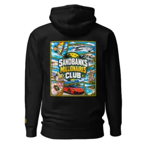 Sandbanks Millionaires Club Premium Hoodie thumbnail