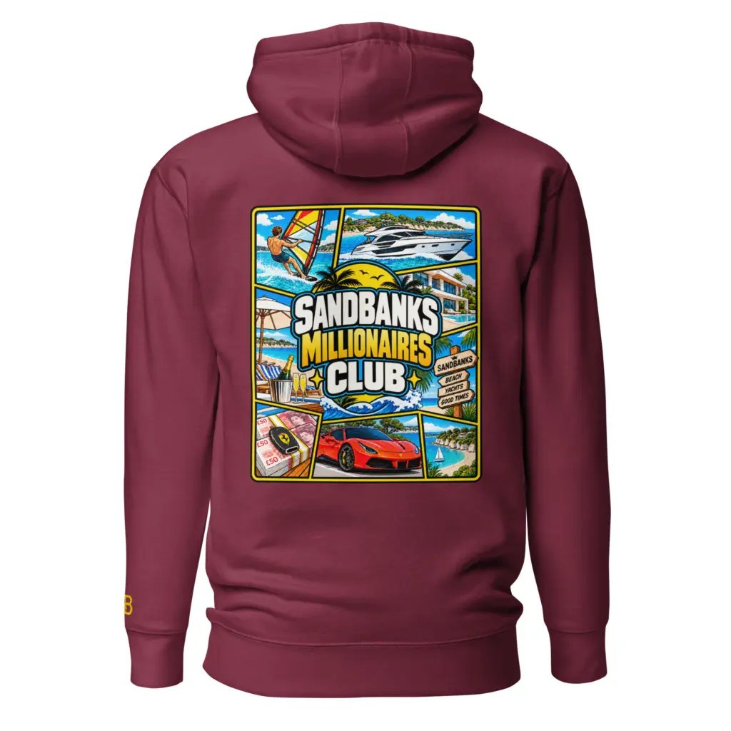 Sandbanks Millionaires Club Premium Hoodie