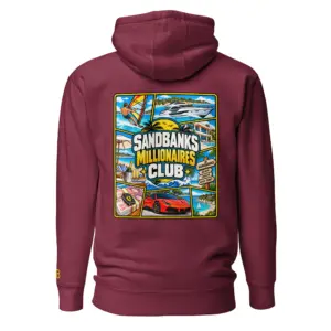 Sandbanks Millionaires Club Premium Hoodie thumbnail