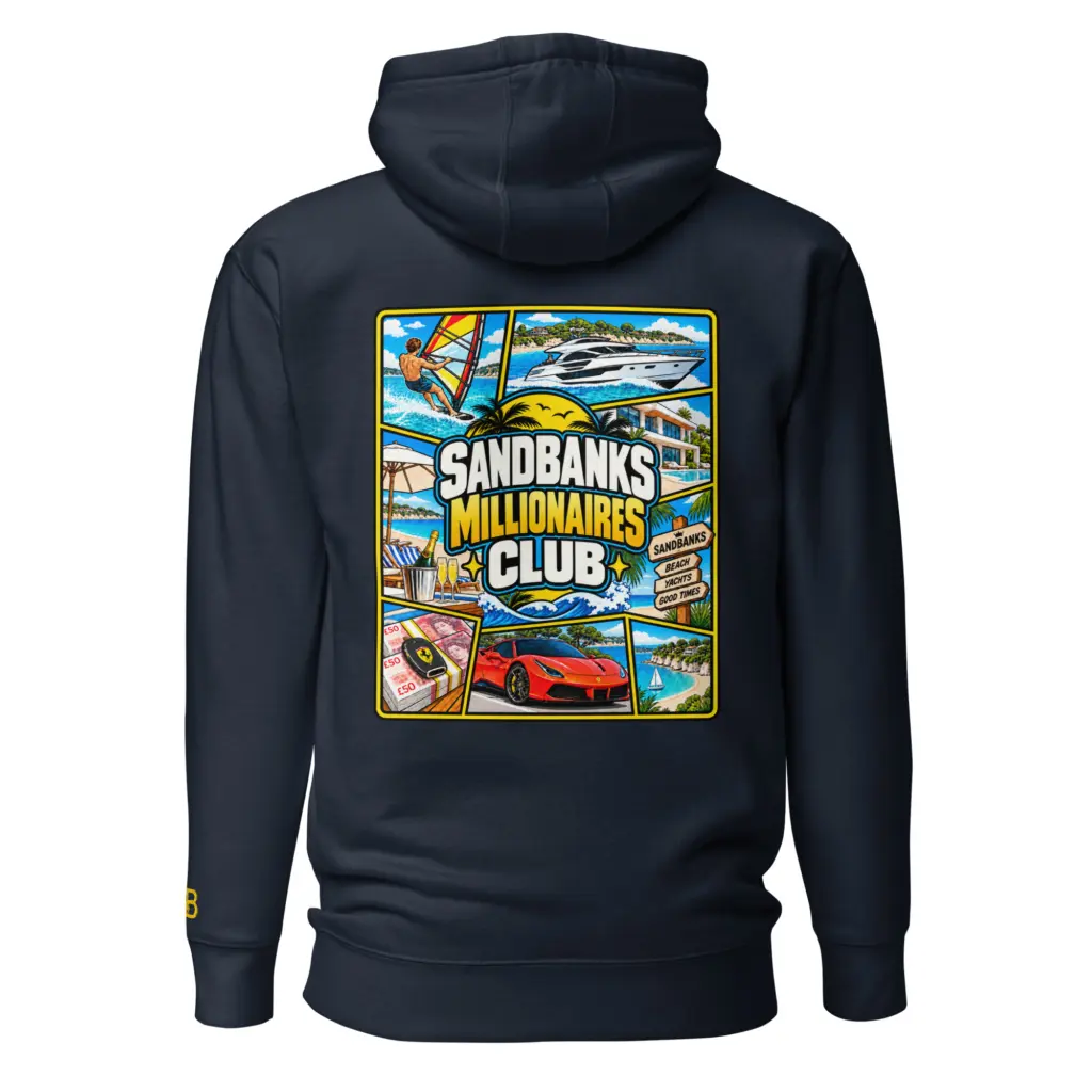 Sandbanks Millionaires Club Premium Hoodie