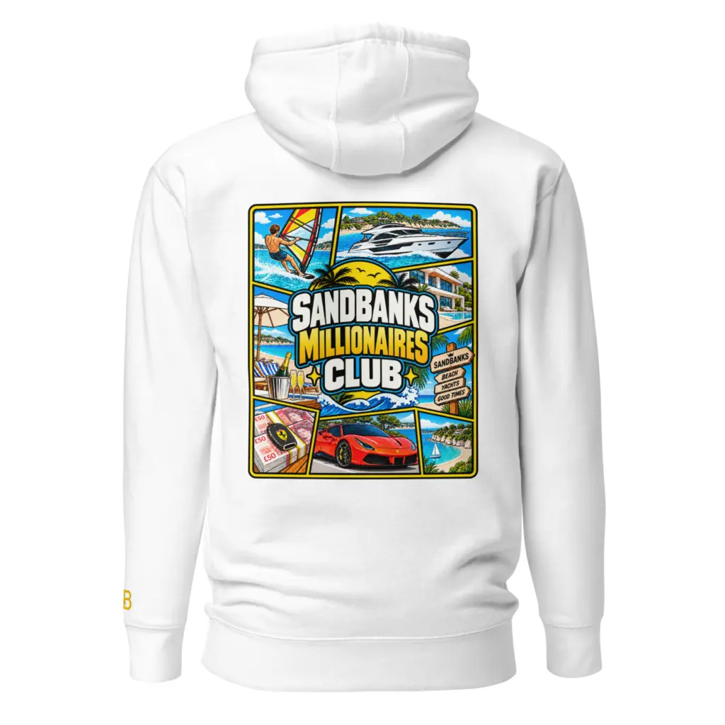 Sandbanks Millionaires Club Premium Hoodie