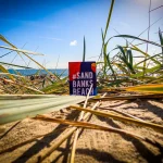 Sandbanks Beach in summer sand dunes