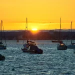 Sunsets over Sandbanks