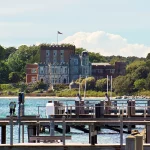 Brownsea Castle from Sandbanks