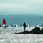 Fishing and Windsurfing at Sandbanks