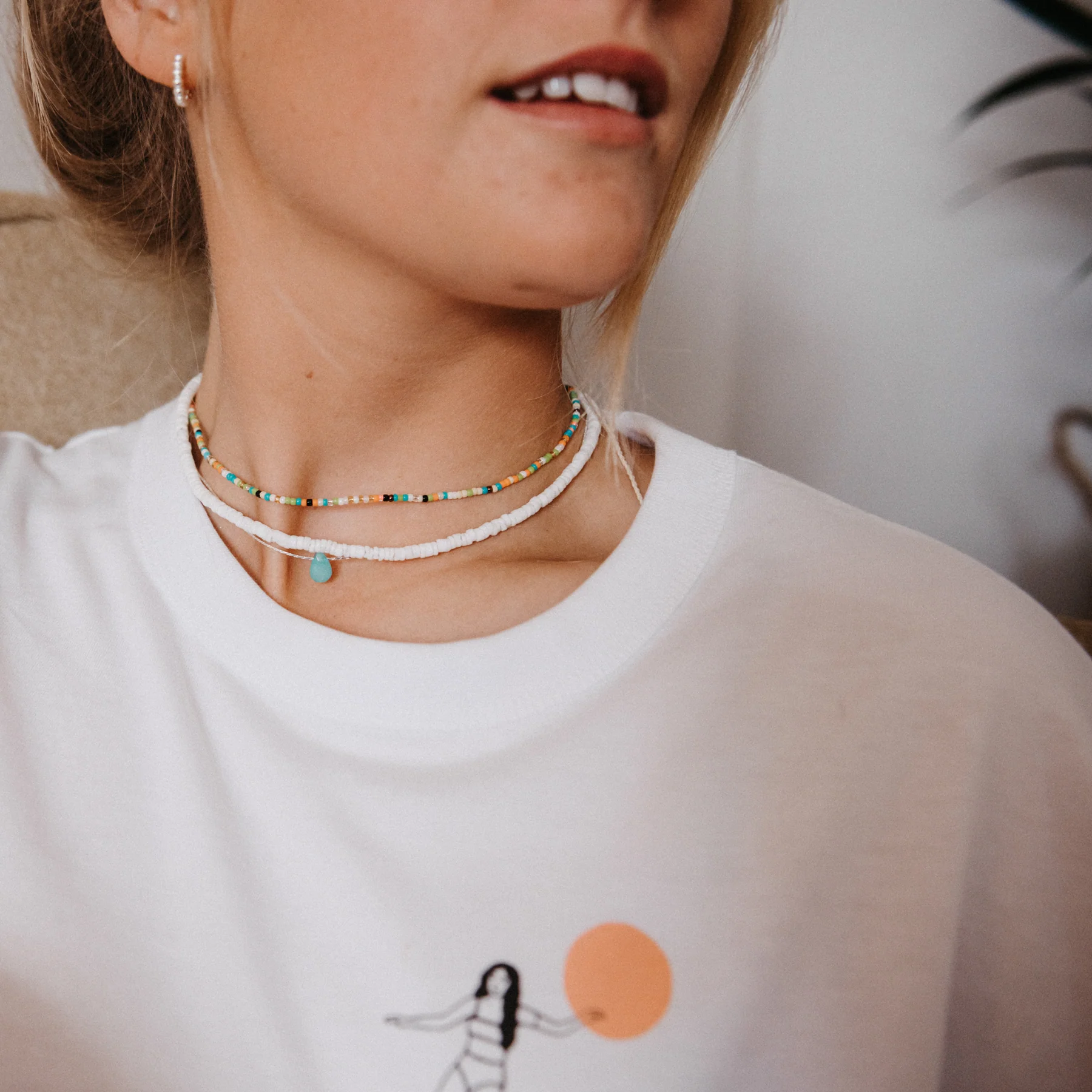 Alila Layered Surfer Necklace Set