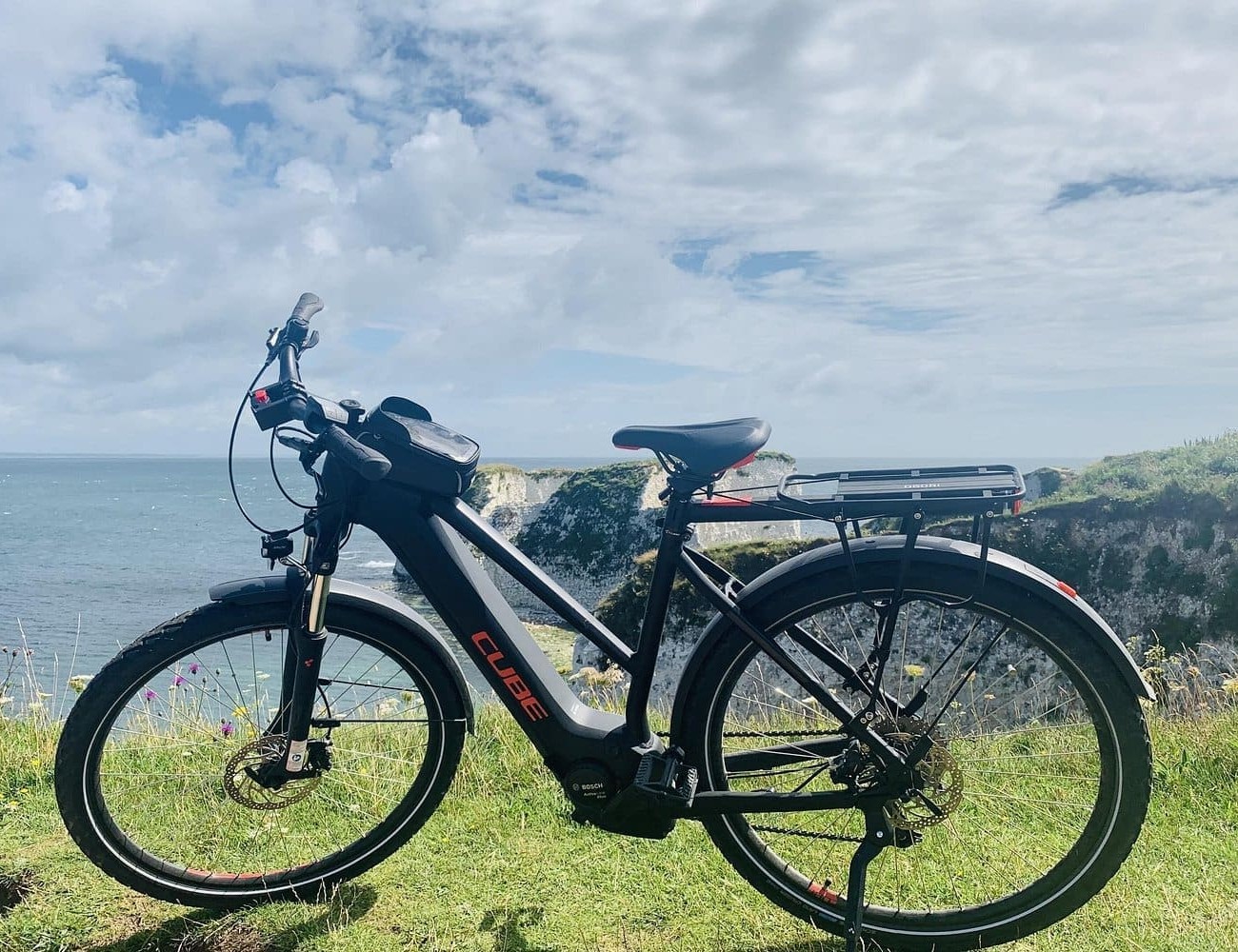 E-Bike Half-Day Trip to Harrys Rock or Corfé Castle