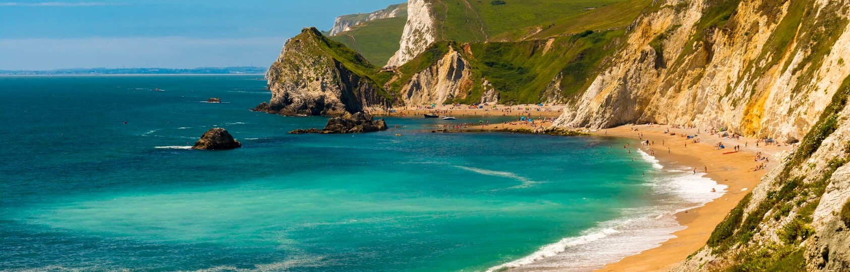 Jurassic coastline Lulworth, Durdle Door Dorset