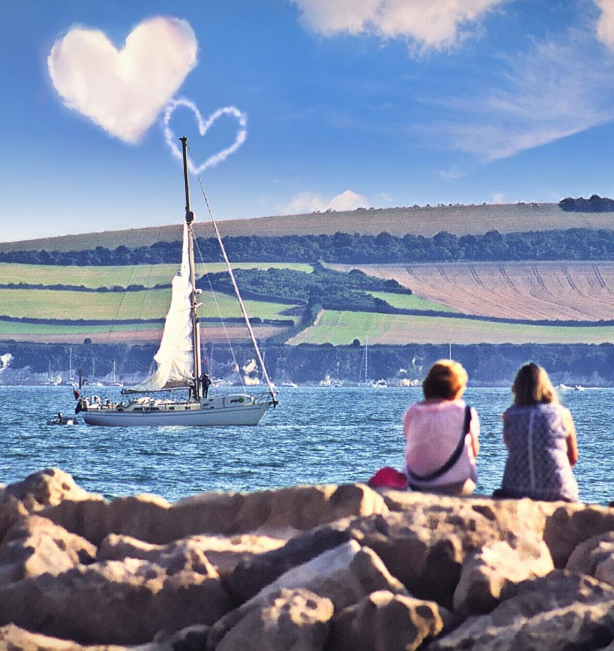 Love is in the air here at Sandbanks