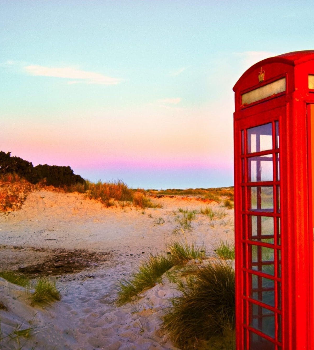 Big Red Phone Box