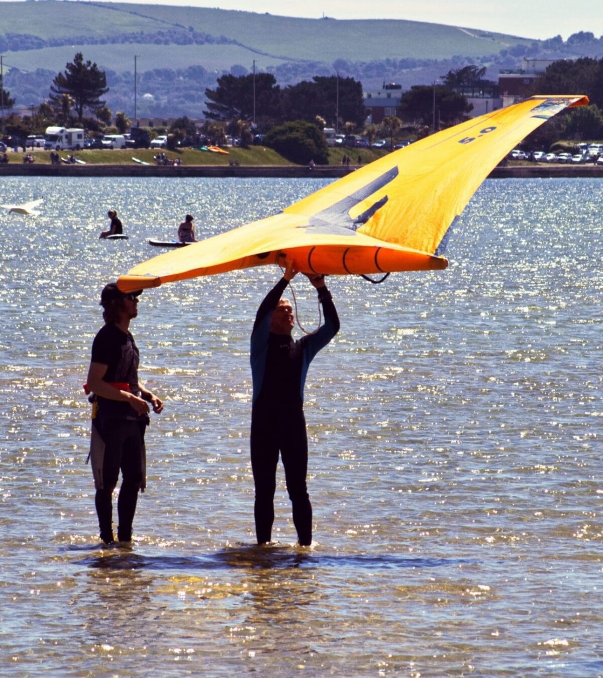 Yellow Wingsurfer Sandbanks