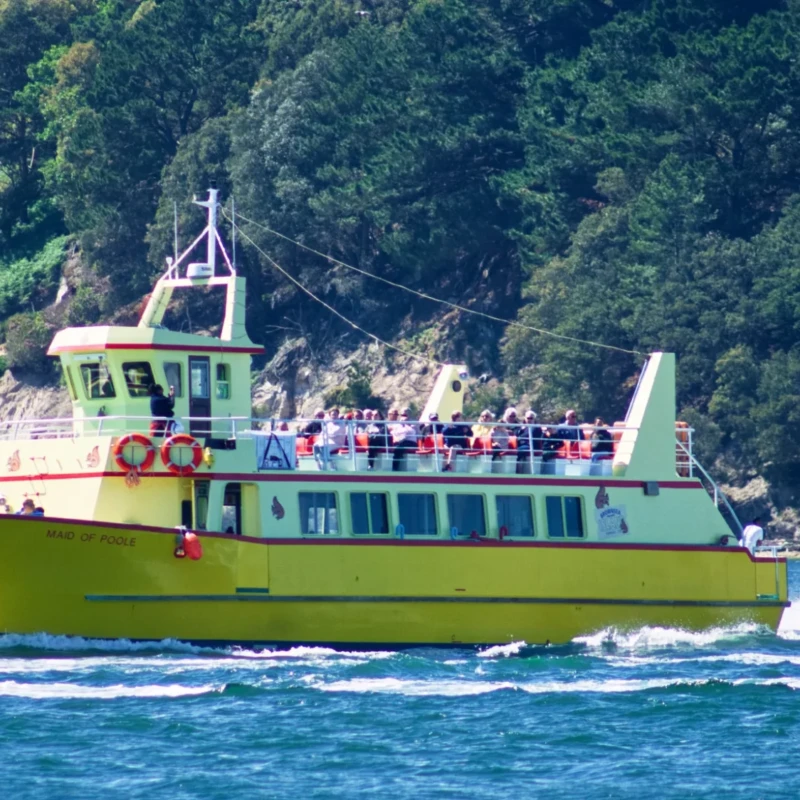 Ferry Boat Ride Past Sandbanks