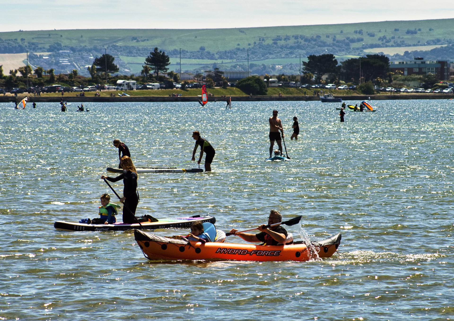 Kayaking in Sandbanks
