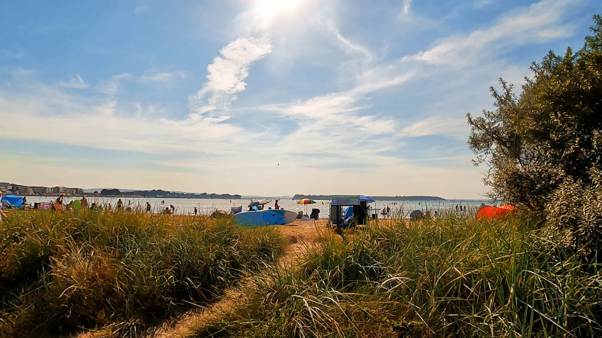 Looking out over Poole Harbour