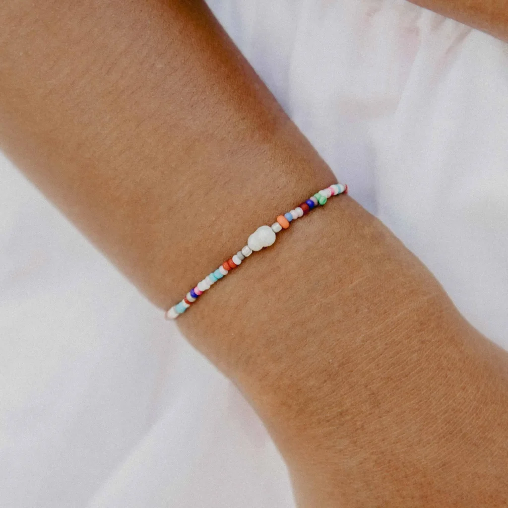 Matira Freshwater Pearl Beaded Bracelet 1