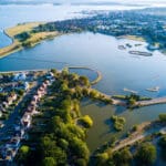 Poole Park Aerial View