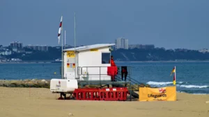 RNLI Lookout on Sandbanks