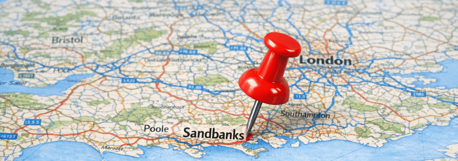 Where in the UK is Sandbanks?