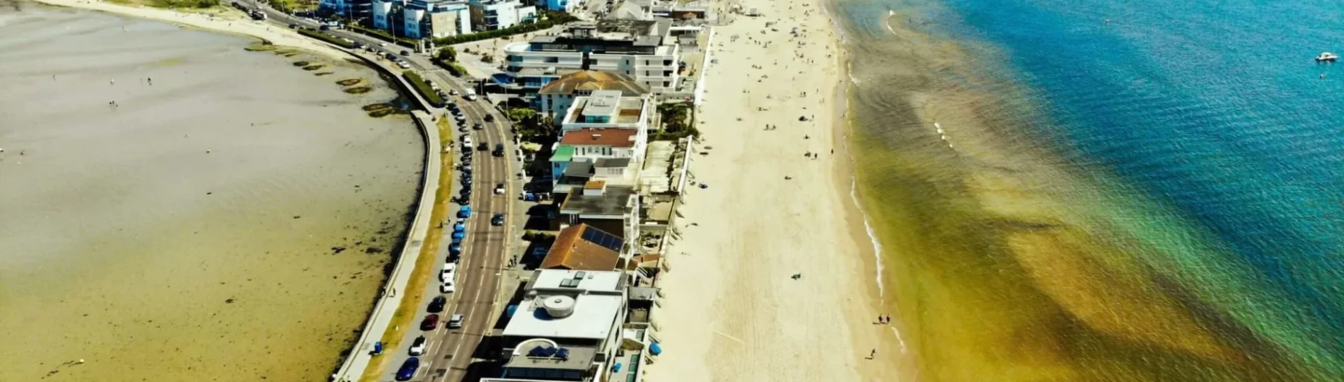 Sandbanks peninsula Poole Dorset