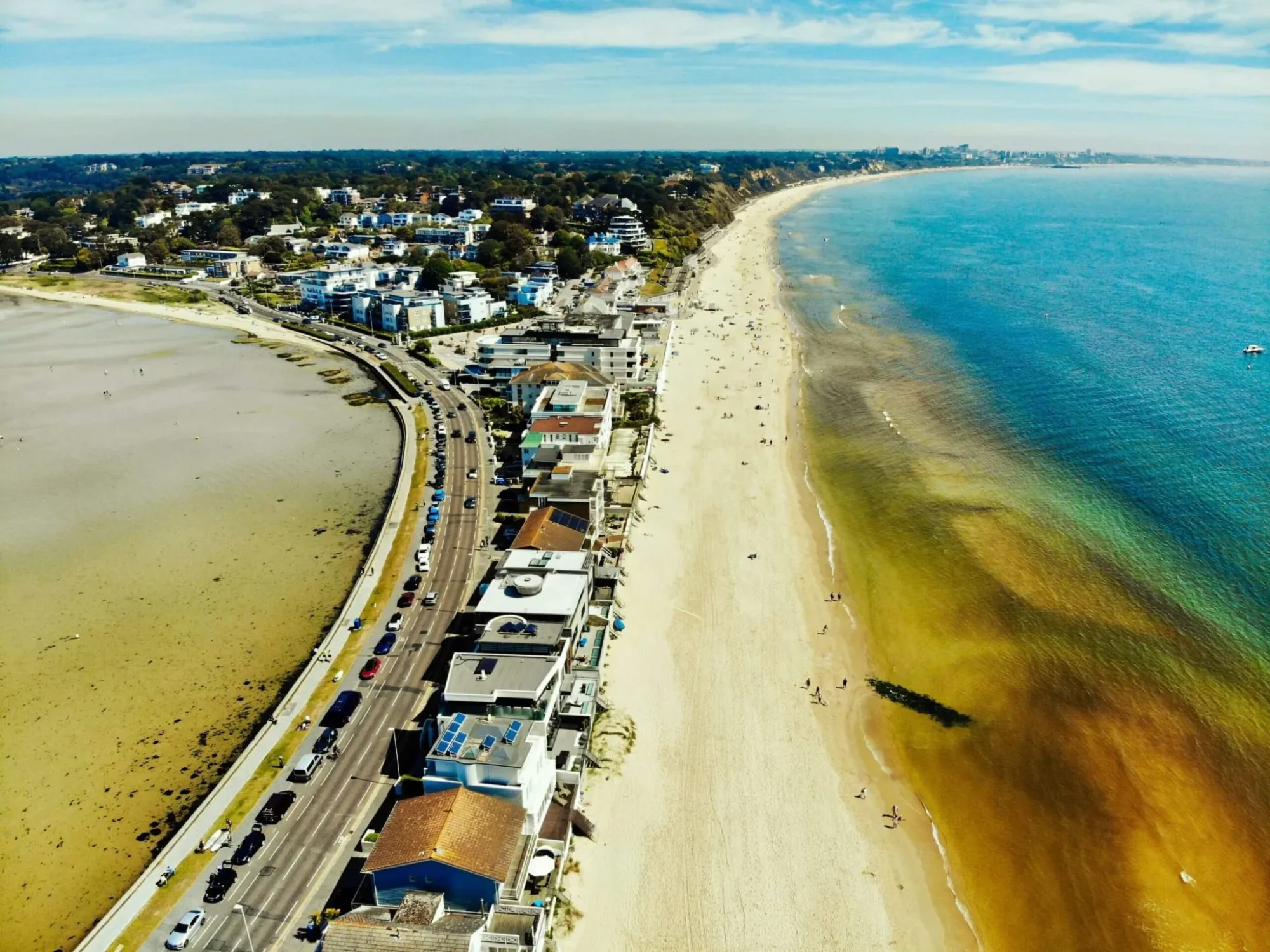 Sandbanks peninsula Poole Dorset