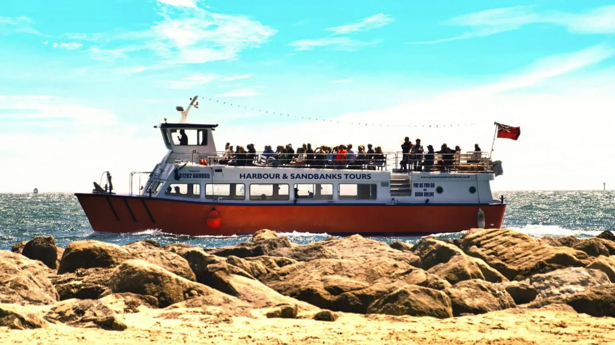 Sandbanks tours boat Sandbanks UK