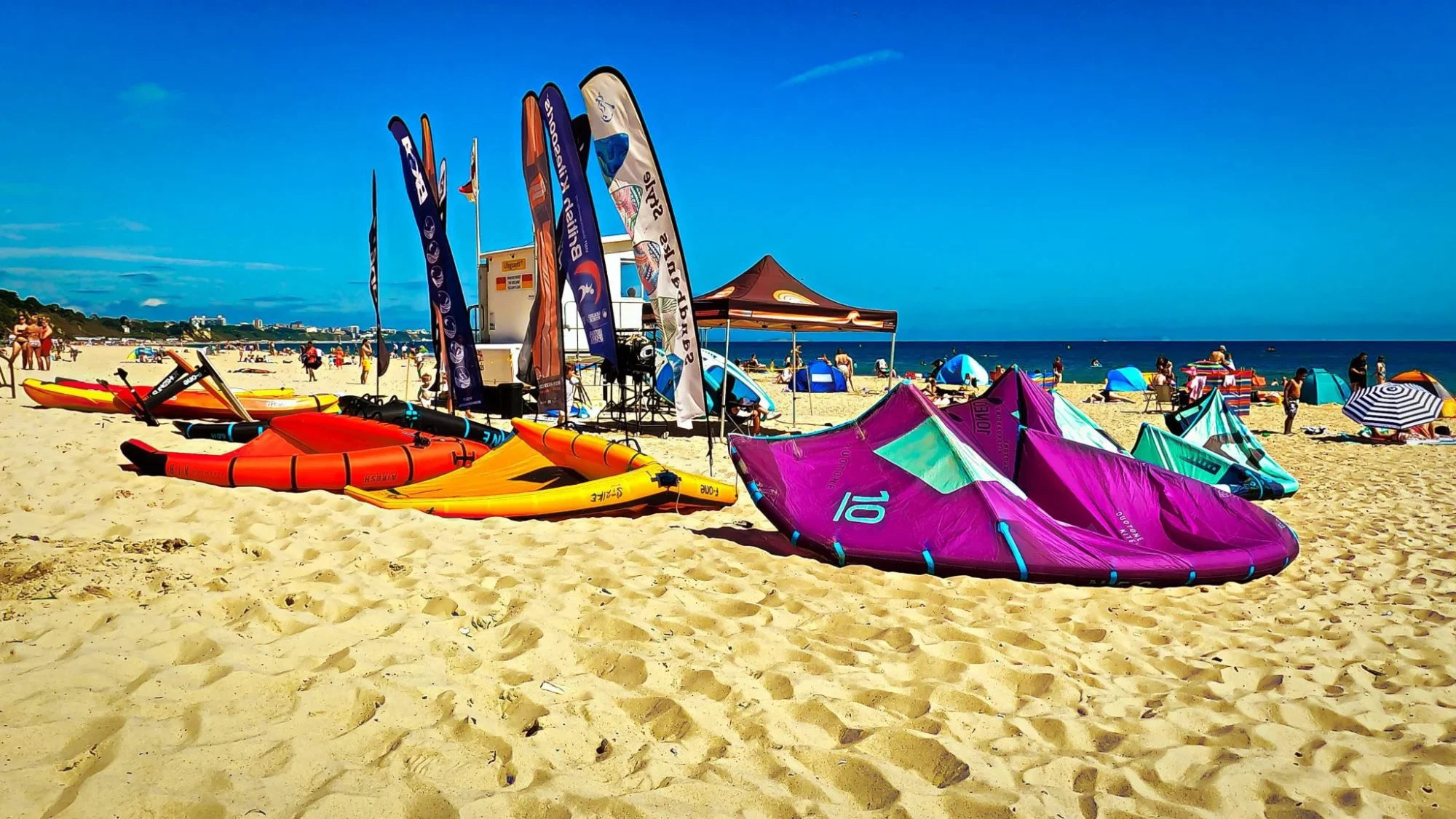 Watersports Sandbanks Beach UK