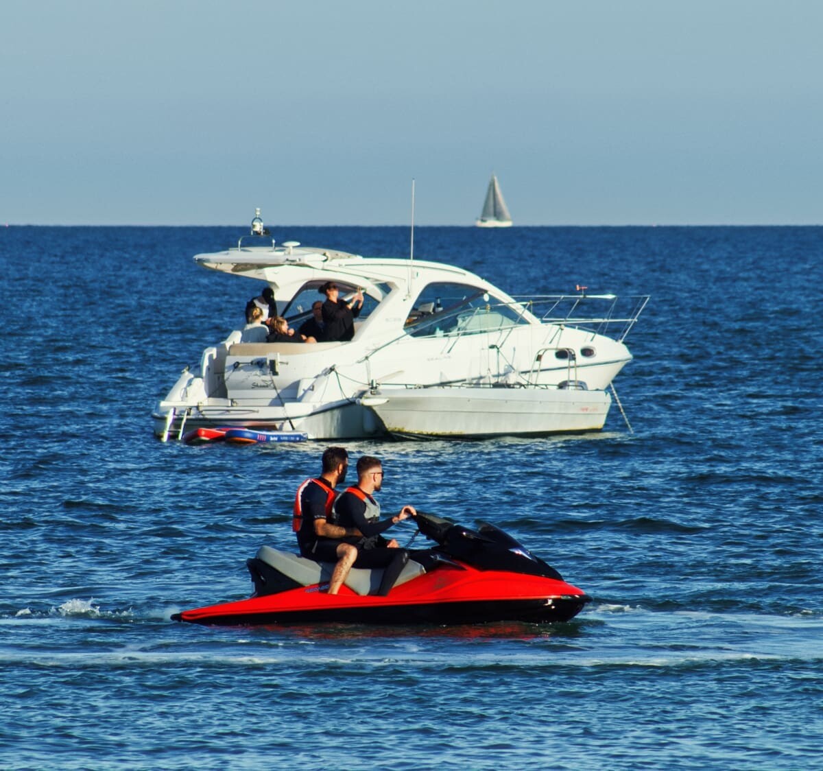 Yachts & Jet Ski’s at Sandbanks
