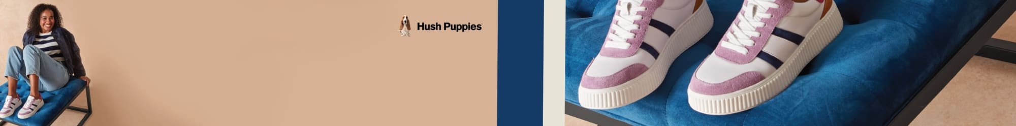 Hush Puppies advert - horizontal