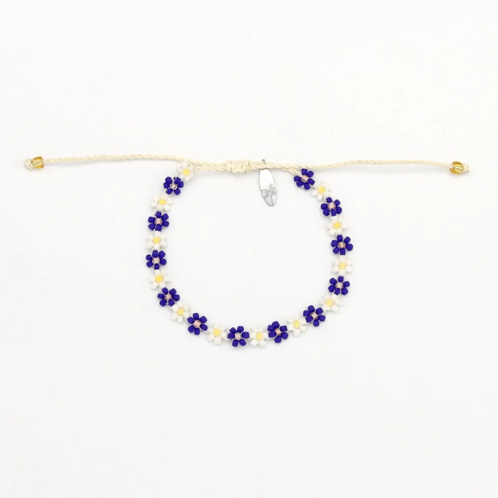 Kelopak Daisy Chain Beaded Bracelet 4