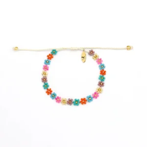 Kelopak Daisy Chain Beaded Bracelet 5 Thumb