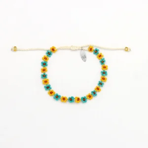 Kelopak Daisy Chain Beaded Bracelet 6 Thumb